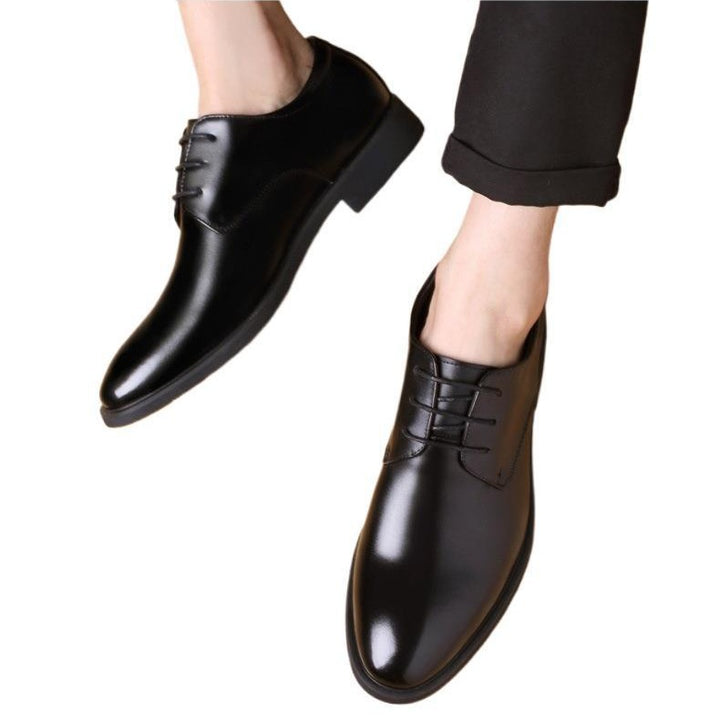 Herren Elegante und glänzende Schnürschuhe Drune