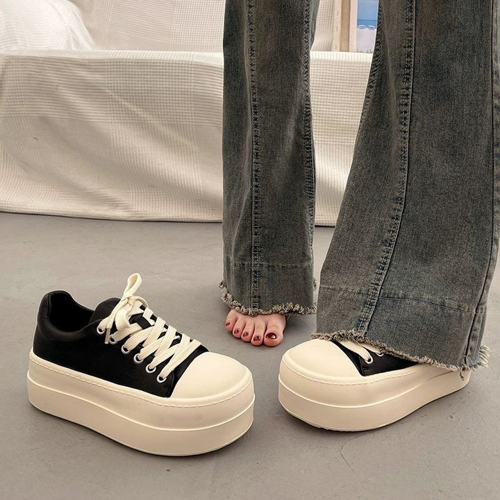 Damen Plateau-Sneaker mit komfortabler Dämpfung und stilvollem Design Drune