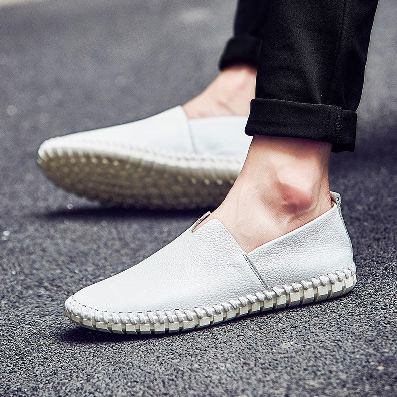 Damen Mokassins im klassischen Design aus hochwertigem Leder Drune