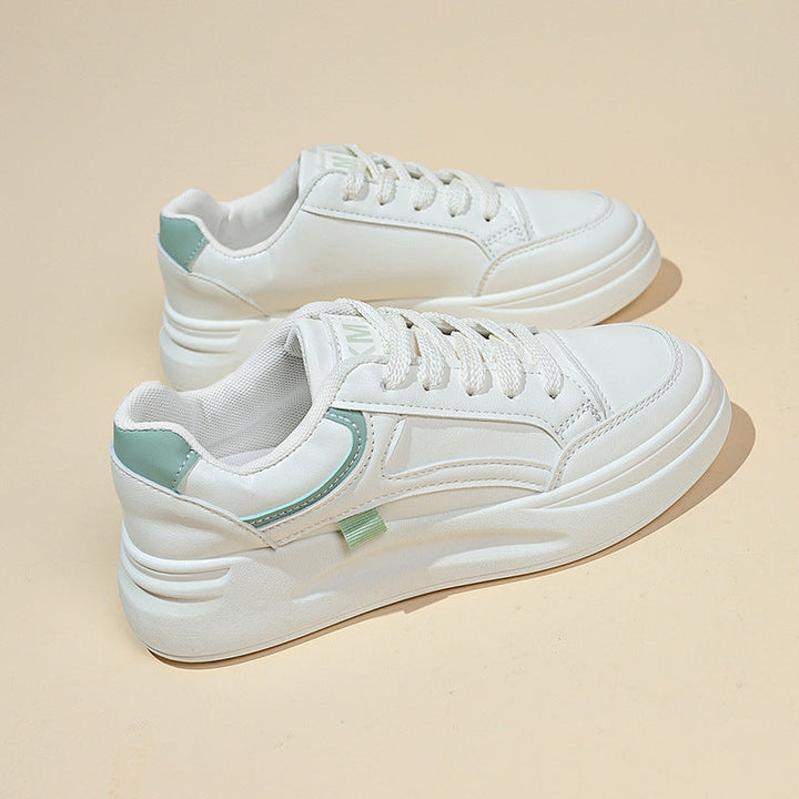 Damen Sportliche Sneakers mit dicker Sohle und weichem Innenfutter Drune