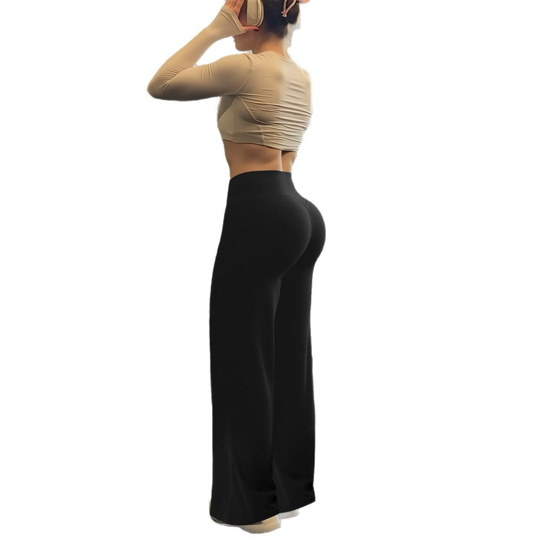 Damen Kompressionshose mit hoher Taille und Tummy Control Drune