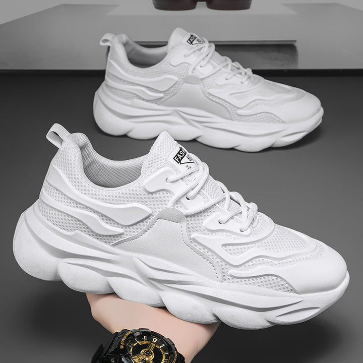 Damen Sportliche Chunky Sneakers mit dämpfender Sohle und atmungsaktiver Textiloberfläche Drune