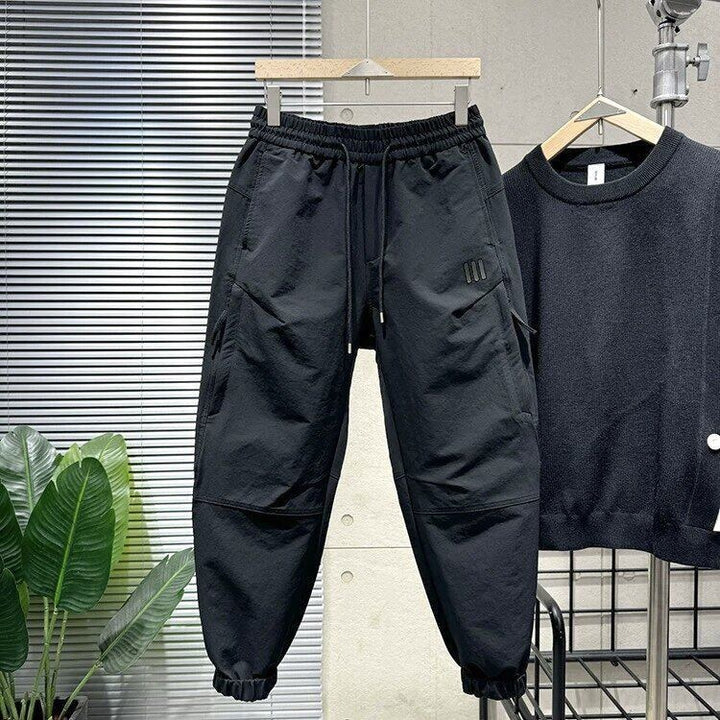 Herren Bequeme Sporthose mit Seitentaschen Drune