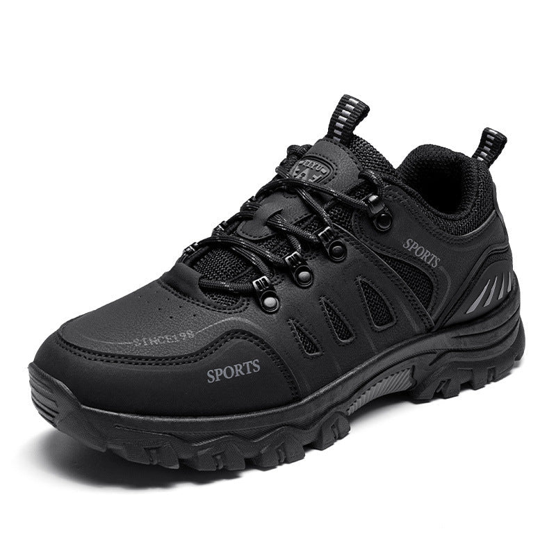 Herren Wanderschuhe mit rutschfester Profilsohle und atmungsaktivem Obermaterial Drune