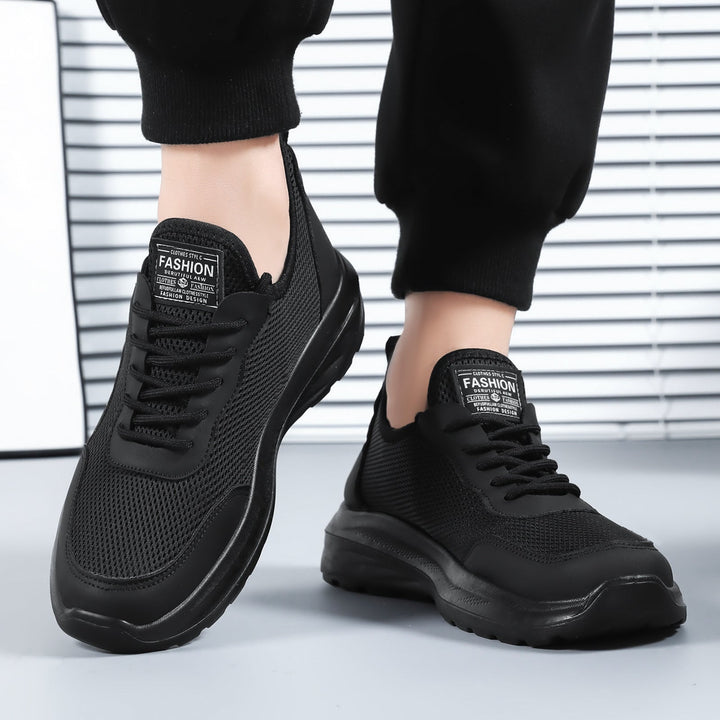 Damen Atmungsaktive Sportschuhe mit flexibler Sohle und rutschfester Außensohle Drune