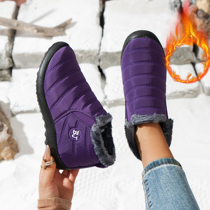 Damen Komfortable Winterboots mit kuscheligem Futter und rutschfester Sohle Drune