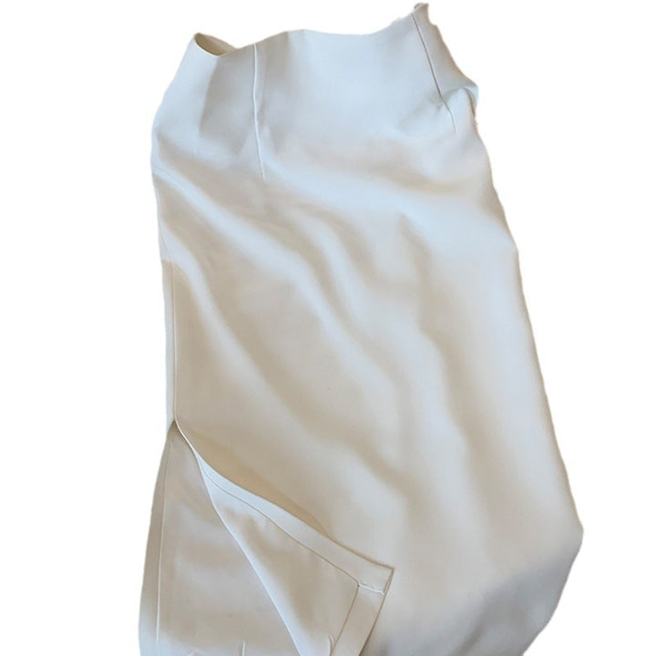 Damen Eleganter Bleistiftrock mit hohem Bund Drune