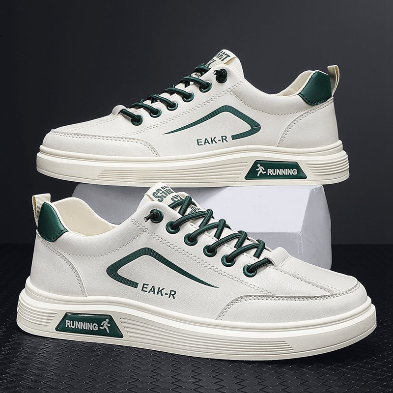 Herren Plateau-Low-Top Sneaker mit gepolsterter Laufsohle und sportlichen Details Drune