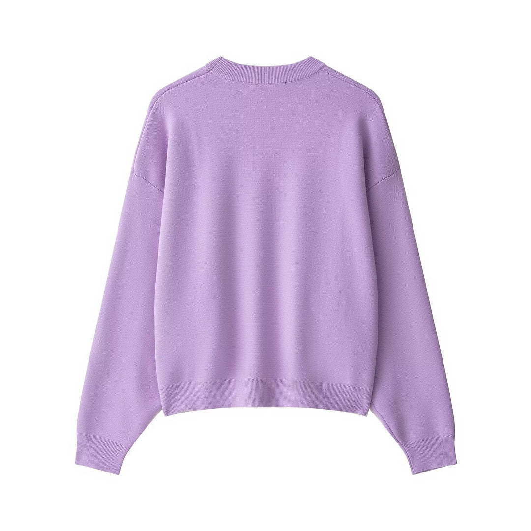 Damen lässiger Oversized Pullover Drune
