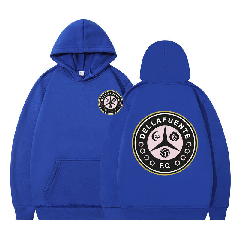 Damen Kapuzenpullover mit markantem Logo und weichem Fleece Drune