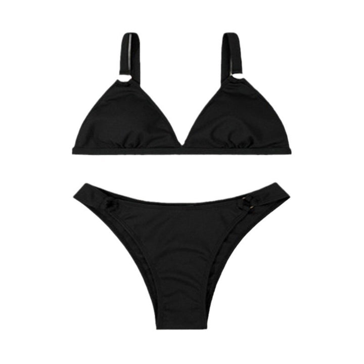 Damen Triangel-Bikini mit edlen Ringen Drune