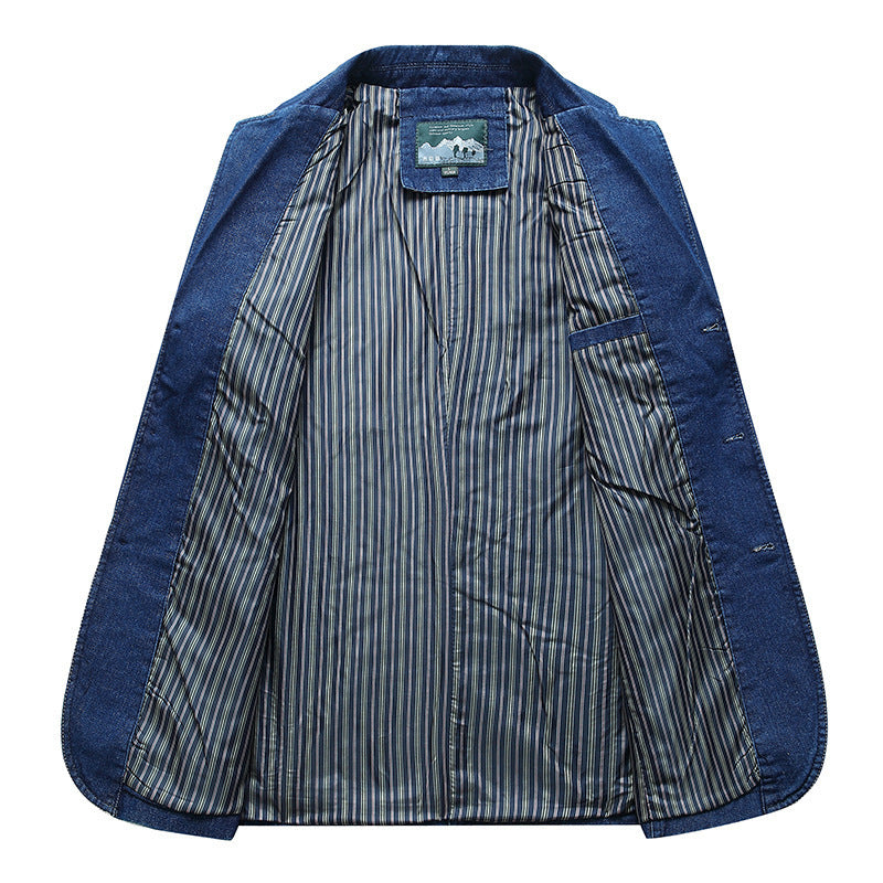 Damen Blazer aus Denim Drune