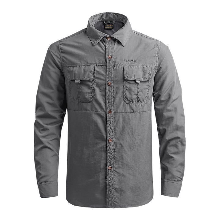 Herren Funktionales Outdoor-Hemd Drune
