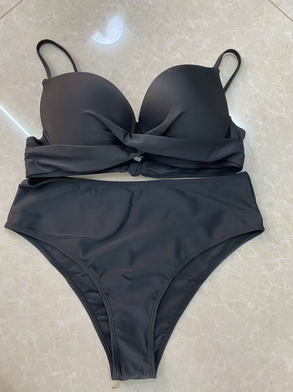 Damen Bikini-Set mit elegantem Knoten-Detail Drune