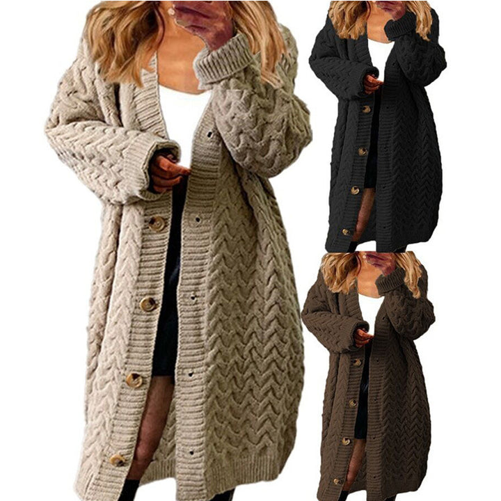 Damen Großer Strickcardigan Drune