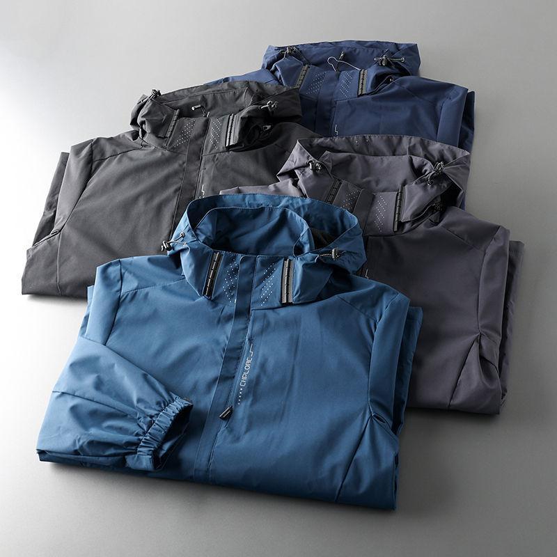 Drune - Unisex wasserdichte Jacke mit Kapuze