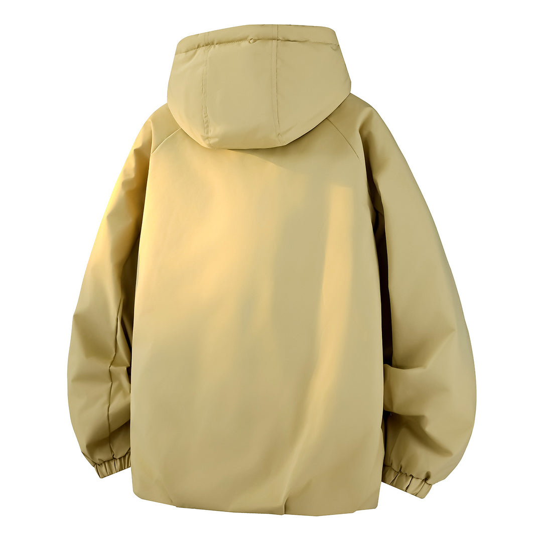 Damen Modische Übergangsjacke mit hohem Kragen Drune