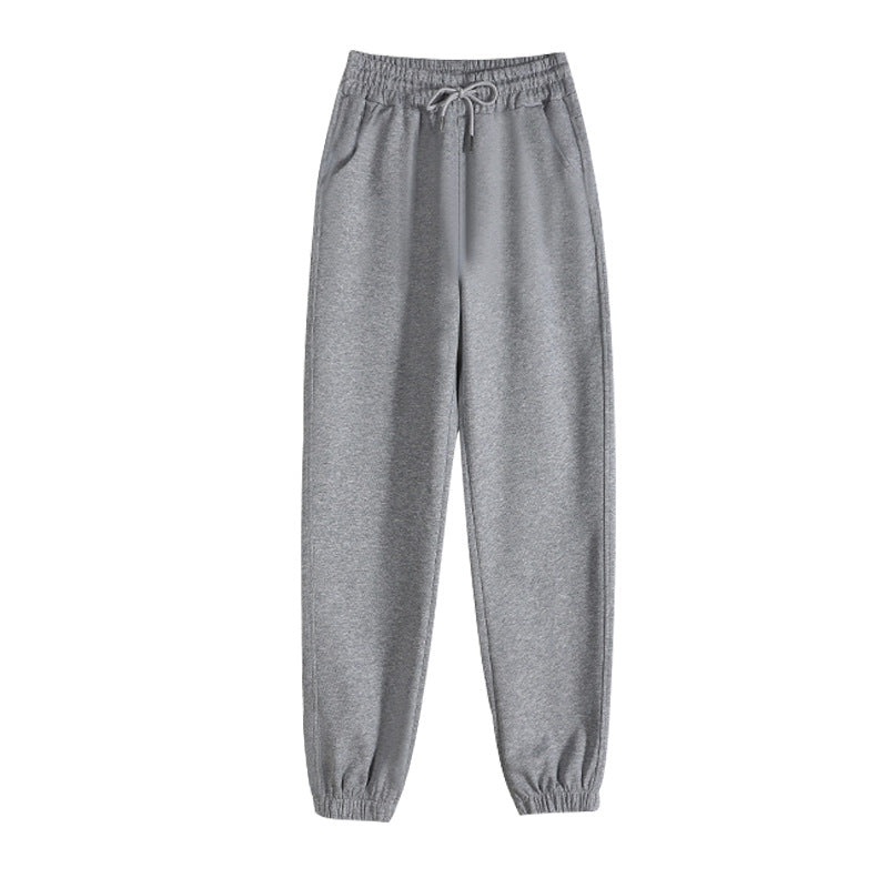 Damen Bequeme Jogginghose mit elastischem Bund Drune