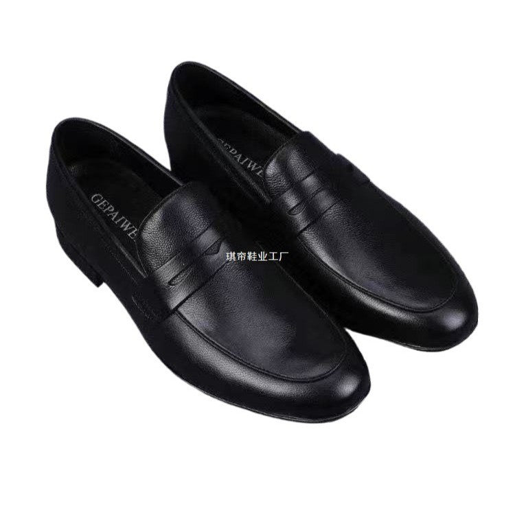 Herren Elegante Leder Mokassins Drune