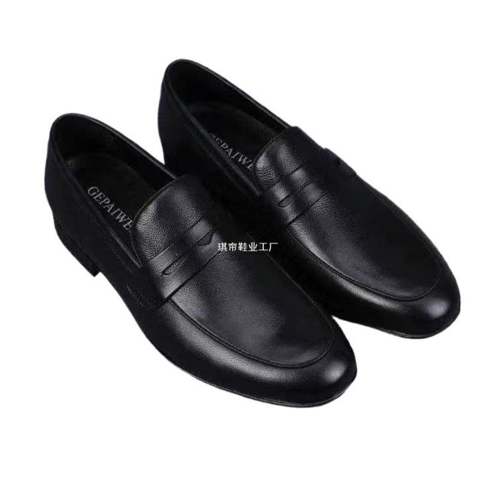 Herren Elegante Leder Mokassins Drune