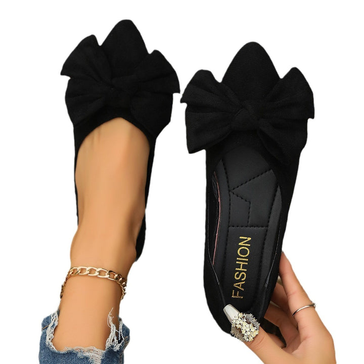 Damen Ballerina-Schuhe mit elegantem Schleifendetail und rutschfester Sohle Drune