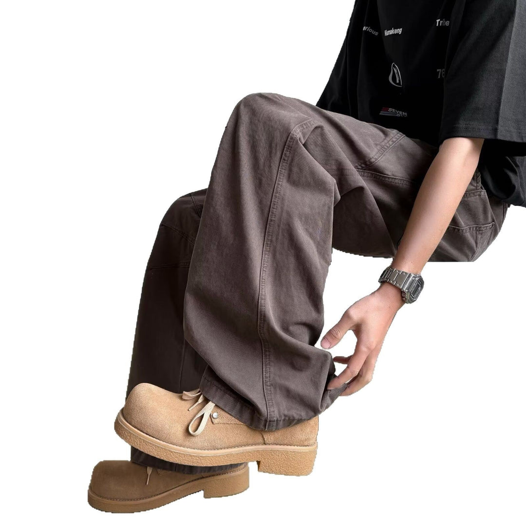 Herren Lässige und bequeme weite Cargo-Hose Drune