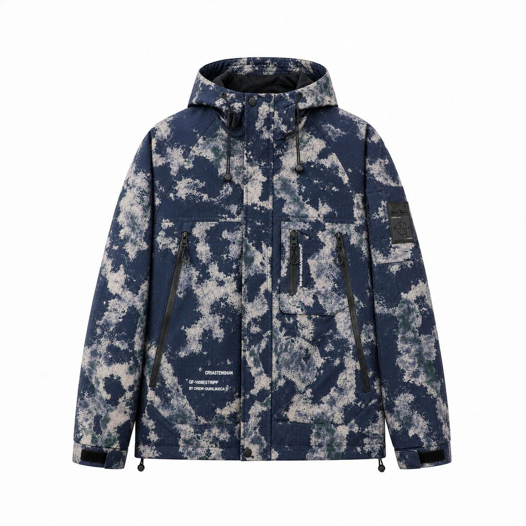 Herren Utility Outdoor-Jacke Drune