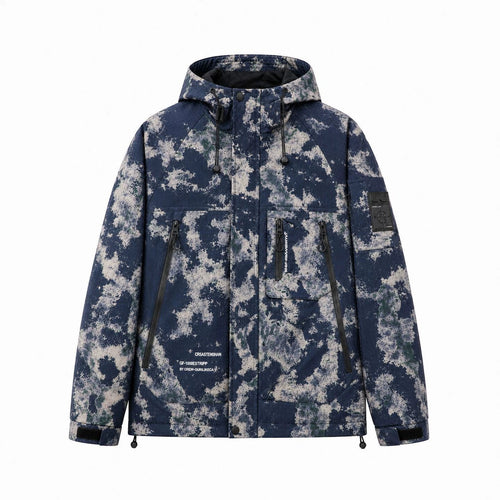 Herren Utility Outdoor-Jacke Drune
