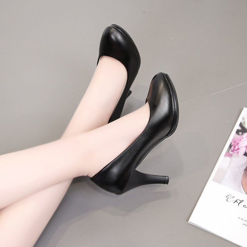 Damen elegante Pumps mit komfortablem Blockabsatz Drune 1782226294