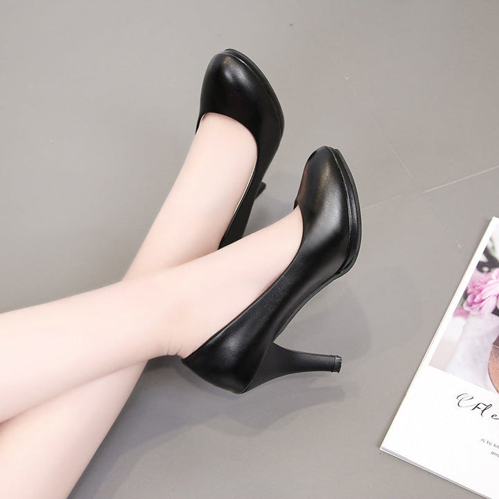 Damen elegante Pumps mit komfortablem Blockabsatz Drune 1782226294