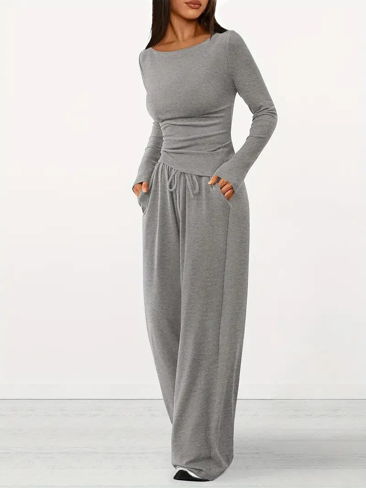 Damen lässiges Mix & Match Lounge-Set Drune