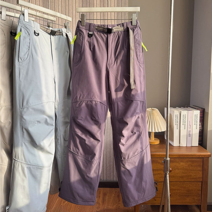 Damen Multifunktionale Outdoor-Hose mit verstellbarem Bund und praktischen Taschen Drune