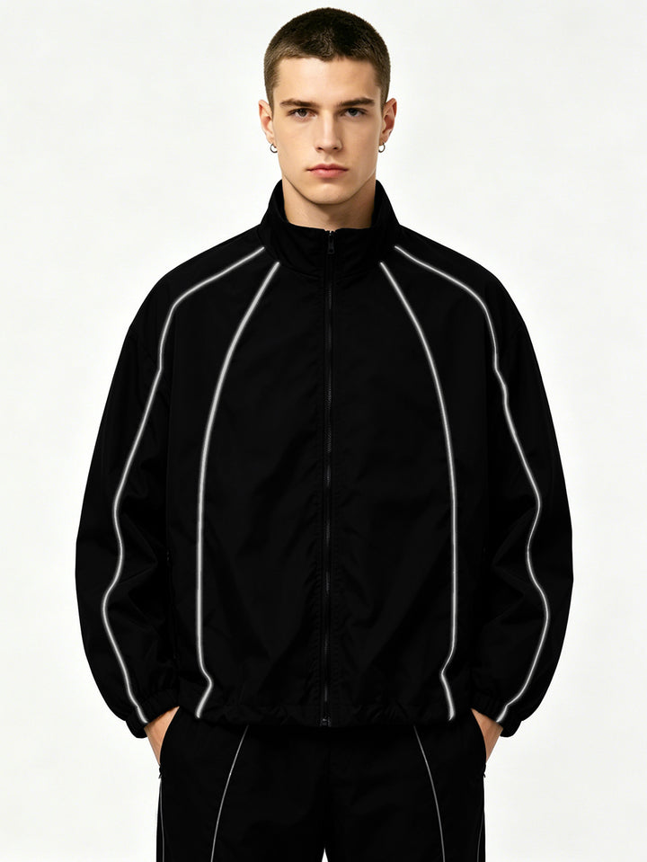 Herren Sportliche Laufjacke Drune