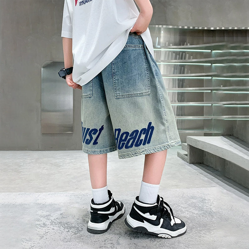 Unisex Denim Shorts Drune