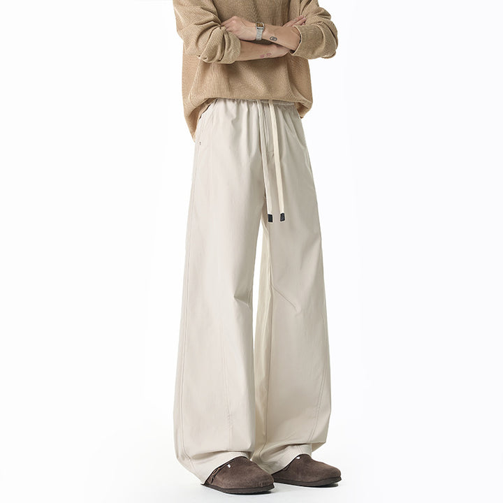 Damen Bequeme und weite Stoffhose Drune