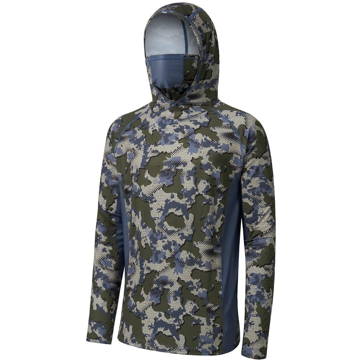 Herren Funktionales Kapuzenshirt mit UV-Schutz