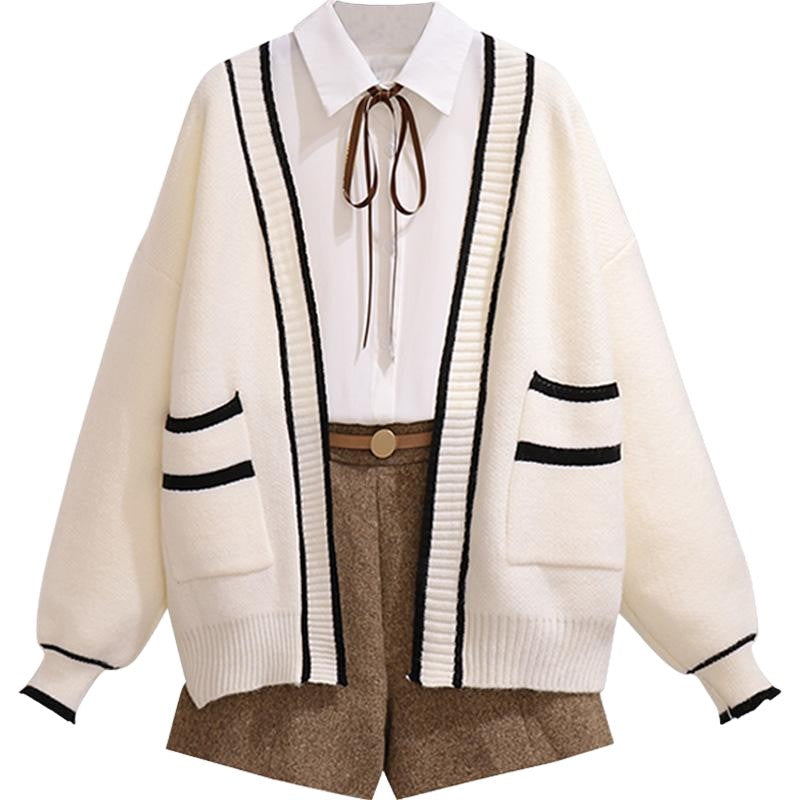 Damen lässiger Cardigan Drune