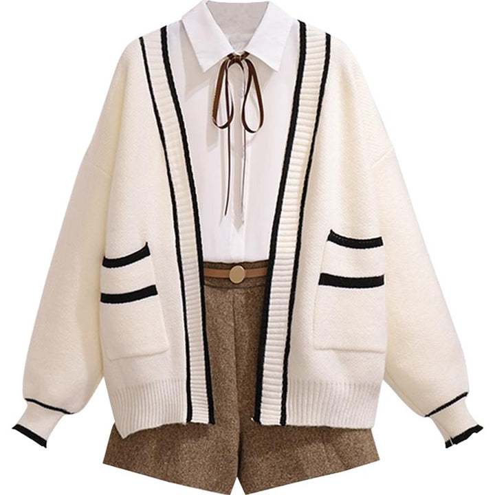 Damen lässiger Cardigan Drune