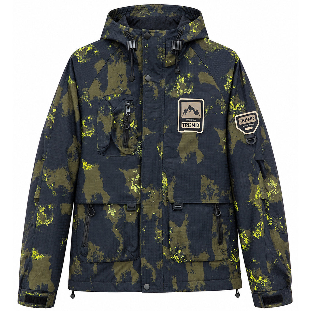 Herren Technische Outdoorjacke mit praktischen Taschen Drune