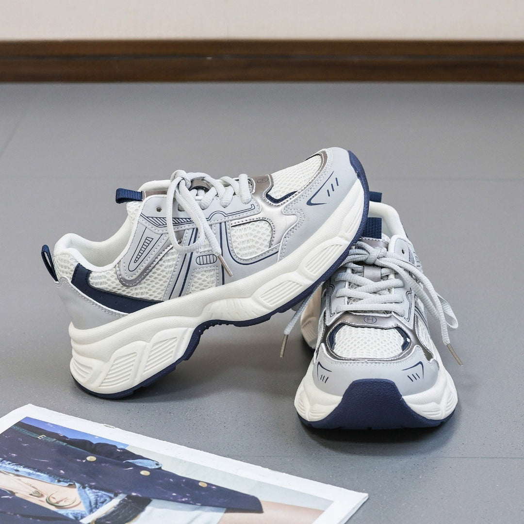 Damen Multicolor Laufschuhe mit atmungsaktiver Obermaterialstruktur und rutschfester Sohle Drune