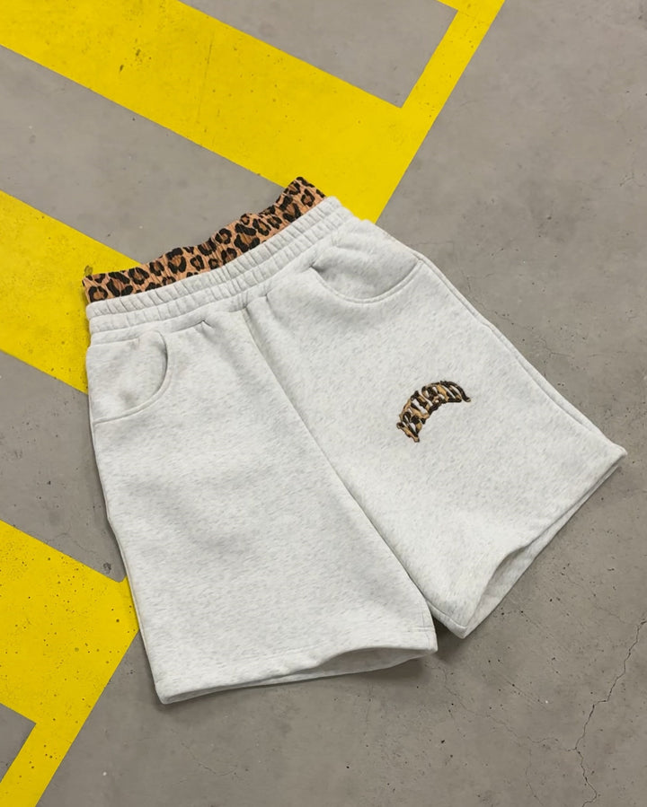 Damen nan gemütliche Jogginghose mit ausgestellter Beinform, elastischem Leo-Bund und seitlichen Eingrifftaschen Drune