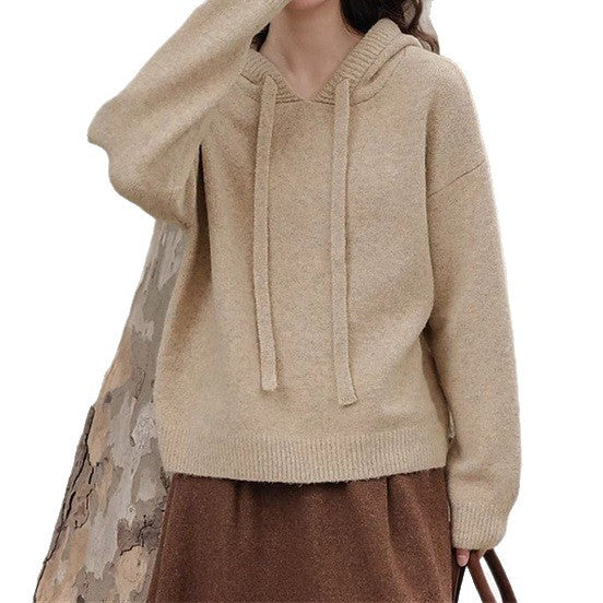 Damen Kapuzenpullover Drune