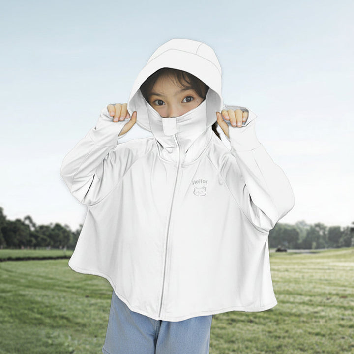 Damen UV-Schutzjacke mit Kapuze und atmungsaktivem Design Drune