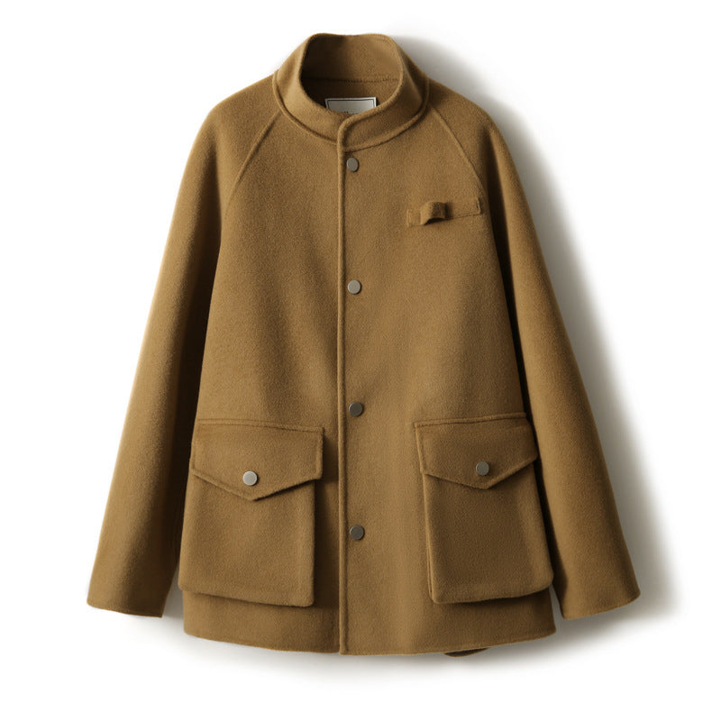 Damen modische Übergangsjacke mit praktischen Taschen Drune