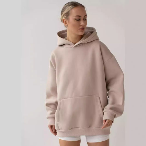 Damen Oversized Kapuzenpullover Drune 1787928930