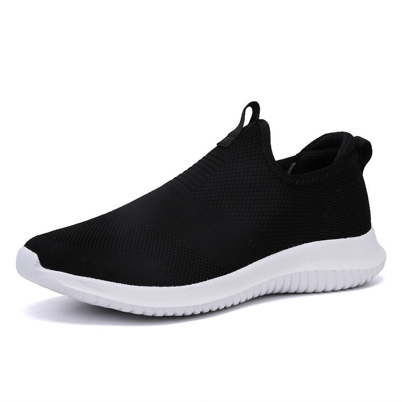 Damen nan minimalistischer Schlupf-Freizeitschuh mit vorderer Zuglasche, gepolstertem Knöchelkragen und flexibler Adaptivsohle Drune