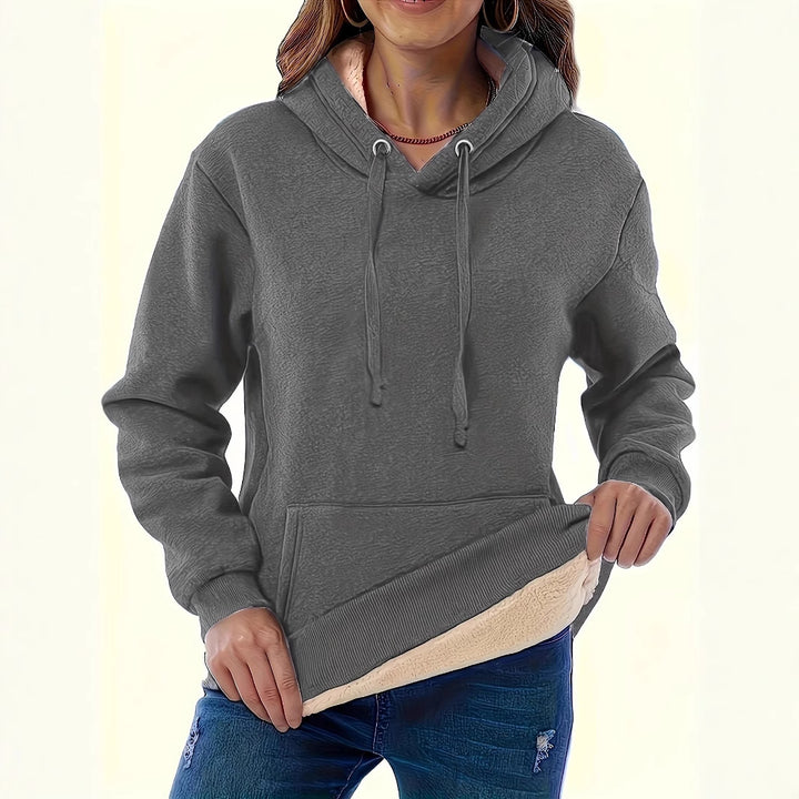 Damen Hoodie mit kuscheligem Innenfutter und modernem Schnitt Drune