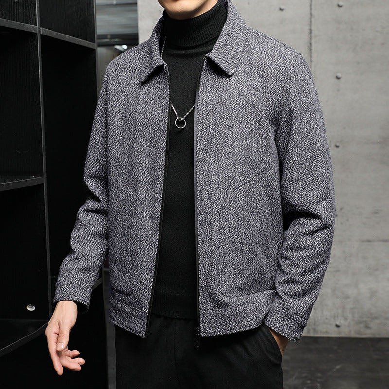 Herren elegante Freizeitjacke Drune