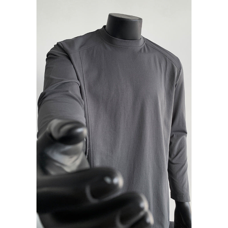 Herren Sportlicher Longsleeve-Oberteil Drune