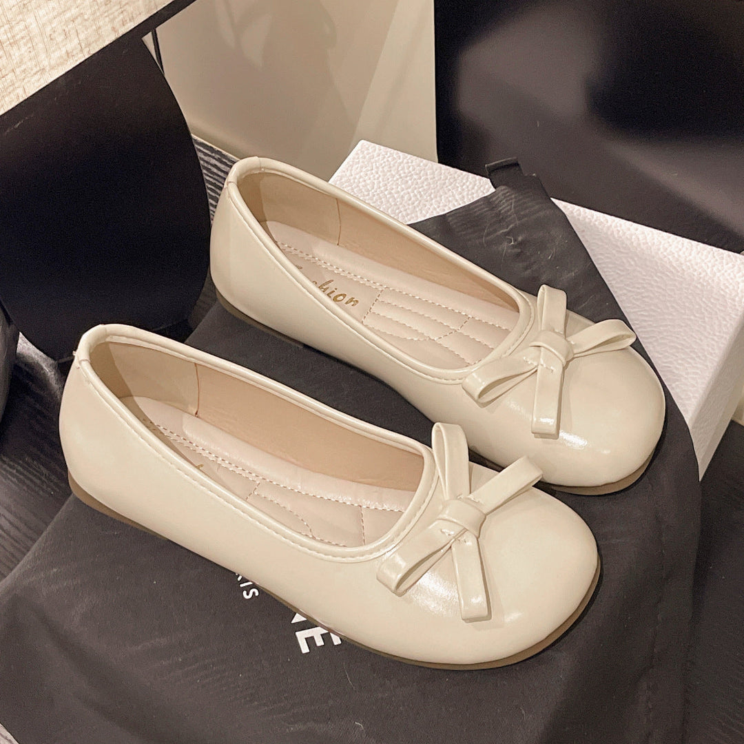 Damen Ballerinas mit verspieltem Schleifen-Design und komfortablem Innenfutter Drune